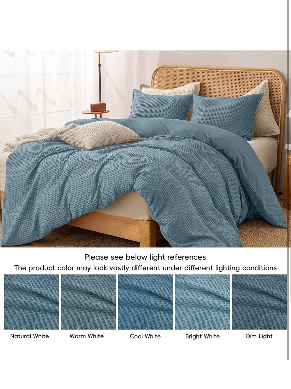 PHF waffle duvet